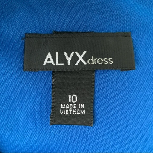 NWT ALYX Paisley Dress Multicolor Size 10 - Picture 8 of 12